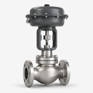 Generic industrial control valve illustration